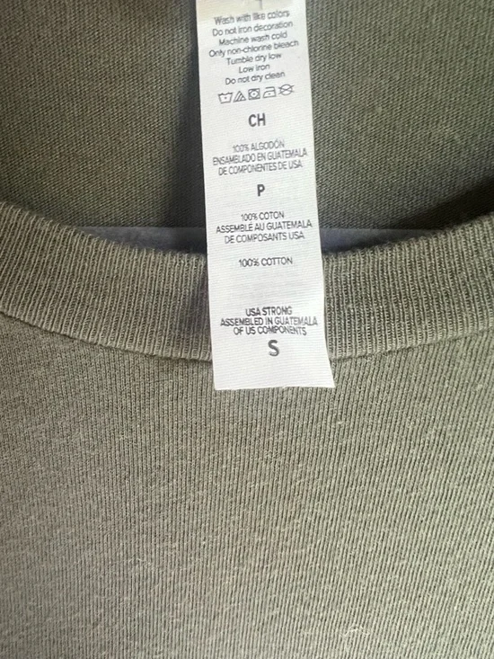 Pearl Jam 2024 Tour T-shirt | Olive Green Graphic Band Shirt | Size Small - Picture 6 of 8